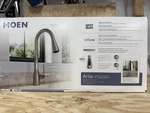 Moen Arlia Stainless Single Handle Deck-mount Pull-down Kitchen Faucet. Fixed Price $114.99.