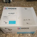 Moen Adler 82403EP Chrome Handle Valve Tub/shower Faucet. Fixed Price $49.90.