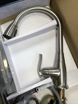 Proflo Single Handle Kitchen Faucet Brushed Nickel PFXC8012ZBN. Fixed Price $46.74.
