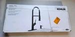 Kohler Setra Pro Pull-down Kitchen Faucet Matte Black R29343-SD-BL. Fixed Price $227.97.