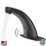 Greenspring Touchless Bathroom Sink Faucet, Motion Sensor, Ac/dc, Black. Fixed Price $61.43.