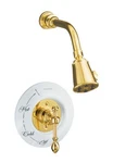 Kohler Antique/iv George's Brass K-6809-PB Bath Tub Shower Faucet W/dial Plate. Fixed Price $1200.00.