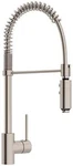Rohl LS64L-STN-2 Pirellone Single Handle Pull Down Kitchen Faucet Satin Nickle. Fixed Price $450.00.