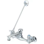Central Brass 0054-URC-Q Double Handle Wall Mounted Service Sink Faucet Chrome. Fixed Price $99.00.