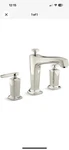 Kohler Margaux Deck Mount High Flow Bath Faucet T16237-4-SN Has Sets Of Handle. Fixed Price $289.00.
