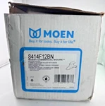 Moen Commercial M-dura Brushed Nickel One Handle Lavatory Faucet 8414F12BN. Fixed Price $149.99.