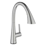 Grohe Zedra Touchless Pull-down Kitchen Faucet Supersteel Stainless. Fixed Price $450.00.