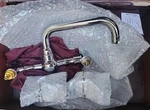 Rohl A1423LMAPC-2 Country Acqui Wall Mounted Bathroom Faucet With Lever Handles. Fixed Price $343.00.