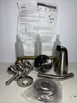 Olympia Faucets Elite 3-HANDLE 1-SPRAY Tub/shower In Brushed Nickel. Fixed Price $65.00.