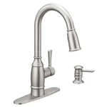 Moen Noell 87791SRS Stainless Pull-down Kitchen Faucet. Fixed Price $123.00.