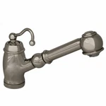 Whitehaus New Beluga Handle Faucet With Pull-out Spray Head Polished Chrome. Fixed Price $194.99.