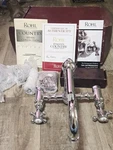 Rohl Wall Mount Bridge Kitchen Faucet A1456XMWSAPC-2 Polished Chrome Never Used. Fixed Price $279.99.