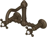 Rohl A1456XMTCB-2 Acqui Wall Mount Bridge Faucet Tuscan Brass. Fixed Price $451.22.