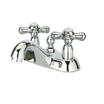 Whitehaus WHUS21608BN Metrohaus 4" Faucet With Cross Handles Brushed Nickel. Fixed Price $189.99.