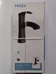 Moen Graeden 84136BL Single Lever Matte Black Bathroom Faucet W/push-down Drain. Fixed Price $82.87.