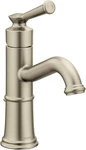 Moen 6402BN Belfield One-handle Bathroom Sink Faucet With Drain, Brushed Nickel. Fixed Price $250.00.