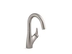 Kohler 30472-VS Rival Single Handle Bar Sink Faucet Arched Swing Spout 1.5 Gpm. Fixed Price $305.12.
