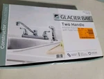 Glacier Bay Constructor Kitchen Faucet With Side Sprayer Chrome HD670099-1B01. Fixed Price $38.05.