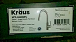 Kraus Oletto Single-handle Pull-down Sprayer Kitchen Faucet With Dual-function. Fixed Price $164.99.