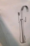 Brizo Siderna T70180-PC Freestanding Tub Filler + Handshower Chrome Unused. Fixed Price $2299.00.