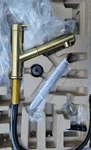 Kohler K-22976-2MB Crue Pull Out Spray Kitchen Faucet Brushed Moderne Brass $444. Fixed Price $249.00.