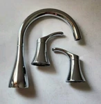 Kohler K-T26426-4-CP Simplice Deck Mounted Roman Tub Filler, Polished Chrome. Fixed Price $179.97.