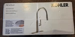 Kohler Revolv R34619-VS Single Handle Pull Down Sprayer Faucet Vibrant Stainless. Fixed Price $139.99.