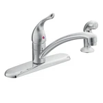 Moen 67430 Chrome Chateau Kitchen Faucet With Sidespray. Fixed Price $144.69.