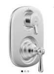 T4111 Kingsley Moentrol Transfer Shower Valve Trim Chrome. Fixed Price $95.08.