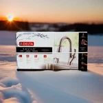 Delta Savile 19949Z-SD-DST Chrome 1-HANDLE Pull-down Kitchen Faucet + Soap. Fixed Price $117.99.