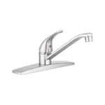 Dura Faucet DF-NMK600-SN Single Lever Rv Kitchen (brushed Satin Nickel). Fixed Price $105.79.