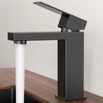 Kes Matte Black Single Hole Handle Bathroom Faucet, Cupc Nsf Certified Lead-free. Fixed Price $35.00.