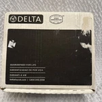 Delta T14251 Dryden Shower Trim Package W/ Single Function Head Chrome. Fixed Price $85.00.