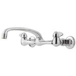 Pfister G127-1000 G1271000 Pfirst Series 2-HANDLE Wallmount Kitchen Faucet, Poli. Fixed Price $123.00.
