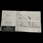 Mainstays Kitchen Faucet Chrome Single Handle Pull Out Sprayer New. Fixed Price $35.00.