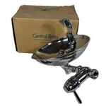 Central Brass 0366-HX8WB Chrome Wall Mounted Drinking Fountain With Bracket. Fixed Price $184.99.