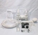 White Rv/motorhome Faucet Valve Diverter & Handheld Shower Laguna Brass Unused. Fixed Price $25.49.