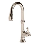 Newport Brass Jacobean Pull Down Kitchen Faucet 2470-503 Gun Metal Finish. Fixed Price $780.00.