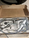 Moen Sleek Pull-down Kitchen Faucet Stainless High Arc Lever Read. Fixed Price $100.00.