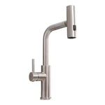Aimadi Waterfall Kitchen Faucet With Pull Down Sprayer, Modern Single Handle .... Fixed Price $60.11.