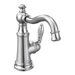Moen S42107 Chrome One-handle Bathroom Faucet Box Dmg. Fixed Price $286.05.