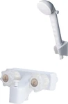 3210AWT/4120WT Rv Non-metallic Two Handle 4" Tub Shower Diverter With Matching. Fixed Price $56.99.