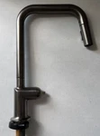 Brizo 64065LF-SLLHP Odin 1.8GPM Single Hole Pull Down Kitchen Faucet, Luxe Steel. Fixed Price $499.97.