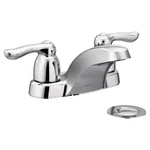 Moen Chateau 4925 Two-handle Low Arc Bathroom Sink Faucet Chrome (drain. Fixed Price $99.99.