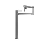 Wowow Pot Filler Deck Mount Stove Faucet, Solid Brass Brush.... Fixed Price $151.29.