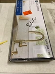 Glacier Bay HD67780-104405 Matte Gold Kitchen Faucet W/ Turbospray & Soap Dispen. Fixed Price $64.99.