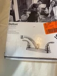 Pfister Delton LF-035-4THC 2-HANDLE Standard Kitchen Faucet In Polished Chrome-o. Fixed Price $40.00.