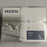 Moen Adler 84603 Chrome Centerset Bathroom Faucet Watersense Lever Handles. Fixed Price $39.99.