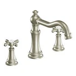 Csi TS22101BN Moen -4792 Weymouth Two-handle High Arc Roman Tub Faucet With Valv. Fixed Price $1551.27.