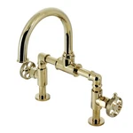 Kingston Brass KS217.RKX Webb 1.8 Gpm Bridge Kitchen Faucet -. Fixed Price $688.97.